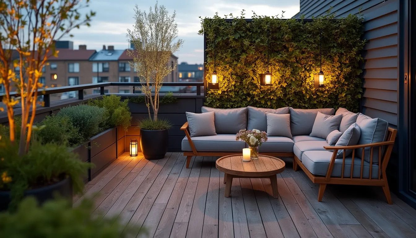 A Stunning Roof Terrace in London