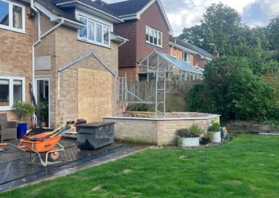 A single storey extension on a house in Tunbridge Wells