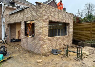 A single storey extension on a house in Tunbridge Wells